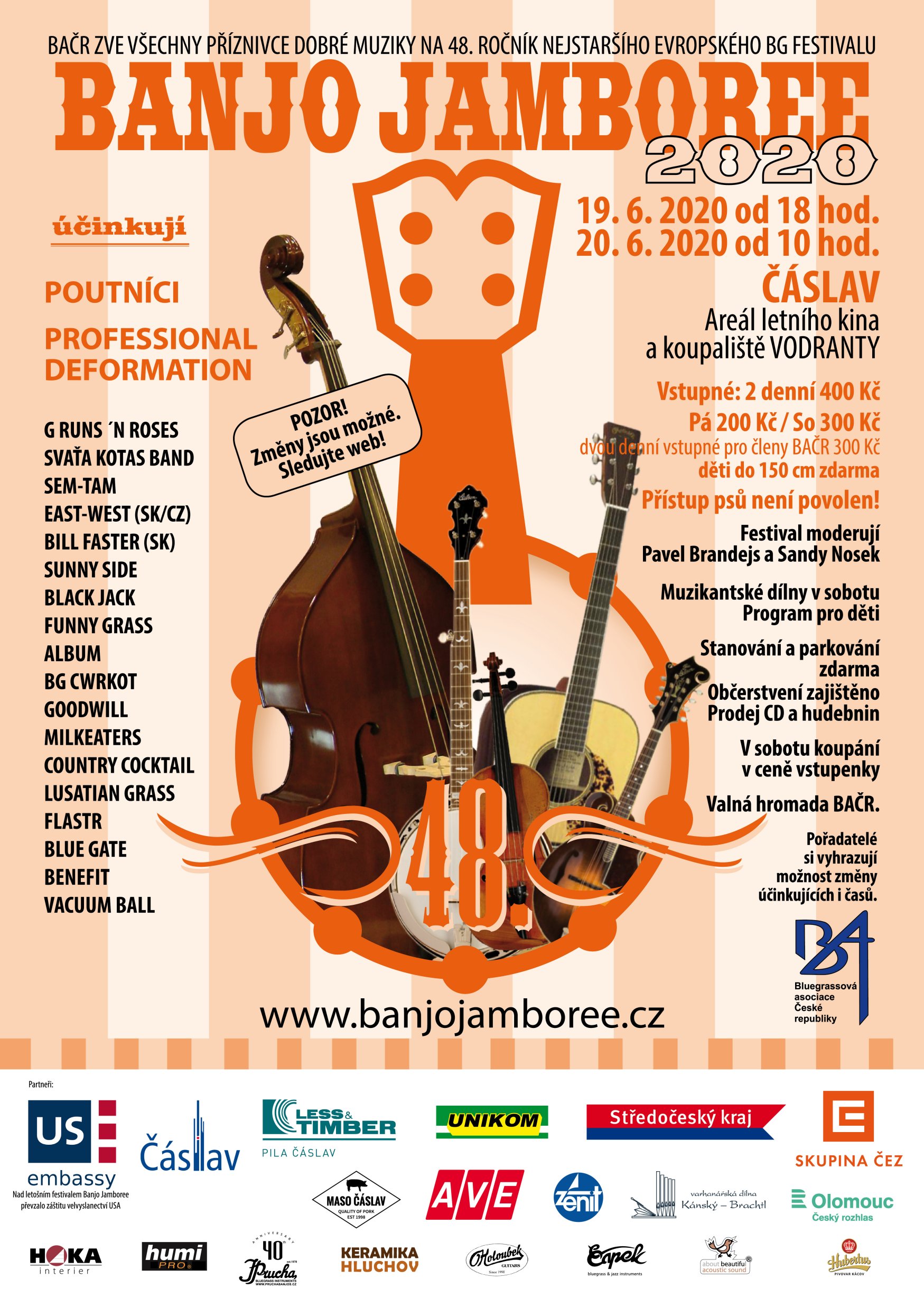 Banjo Jamboree 2020 / Čáslav / 19. – 20. června 2020