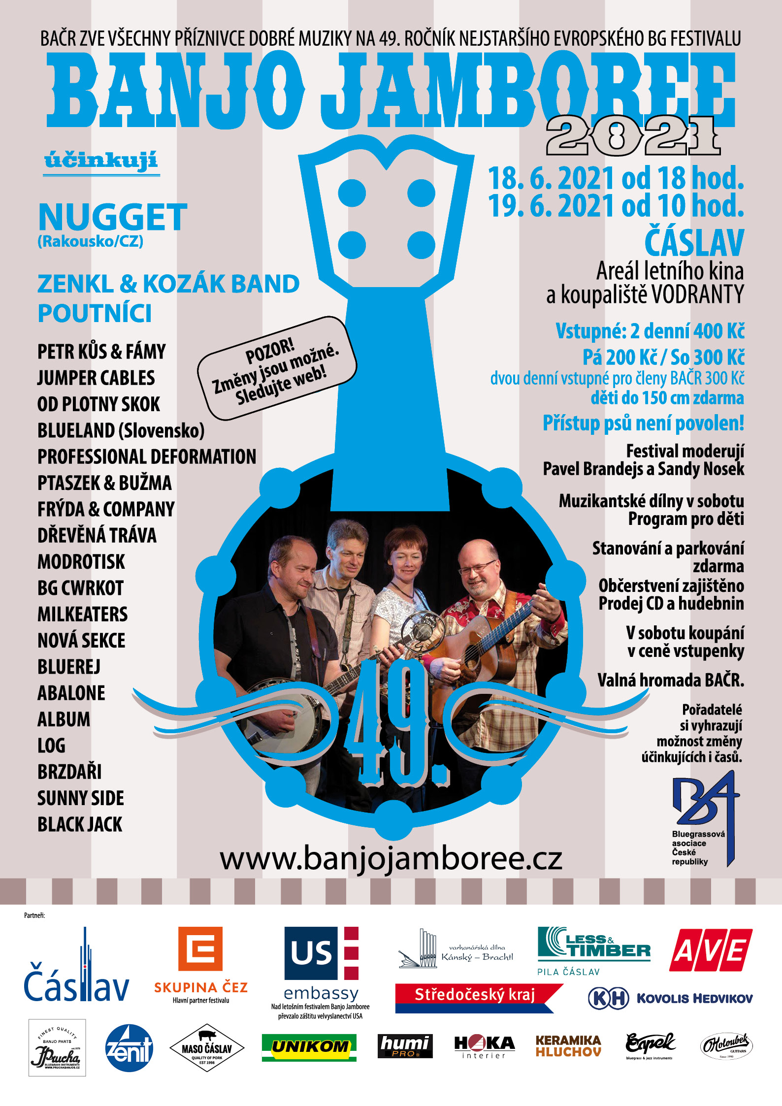 Banjo Jamboree 2021 / Čáslav / 18. – 19. června 2021